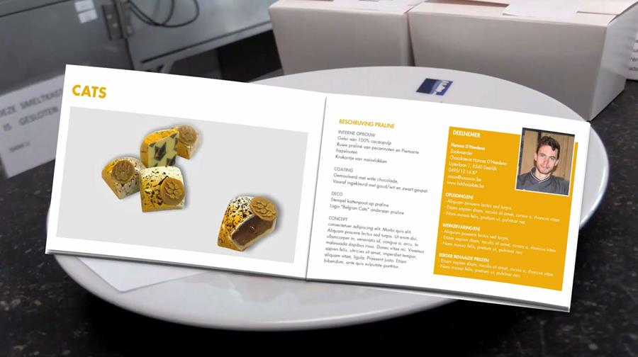 Luxueus Belgium Chocolate Awards-boek