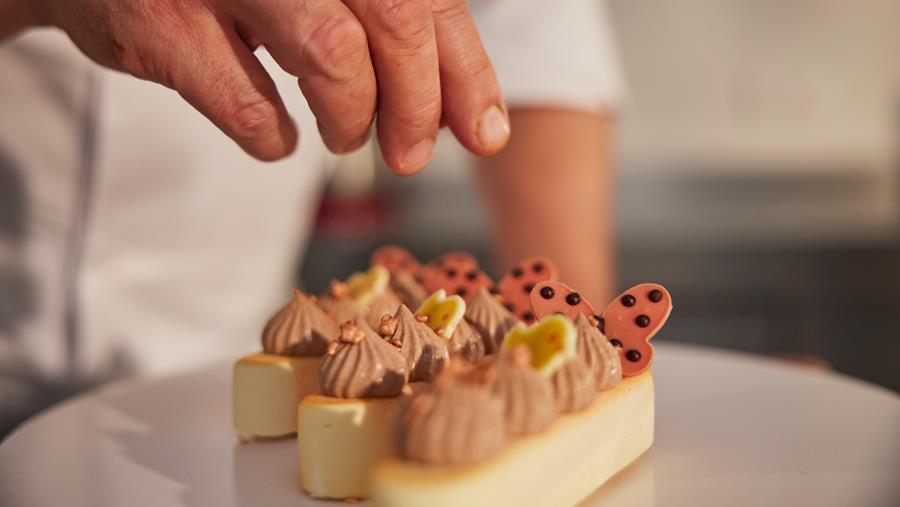 Les décorations en pâtisserie