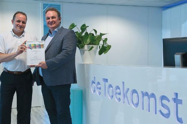 ISO 12647-2:2013 erkenning bij De Toekomst. "Beter uitgerust om hoge kwaliteitsnormen waar te maken."