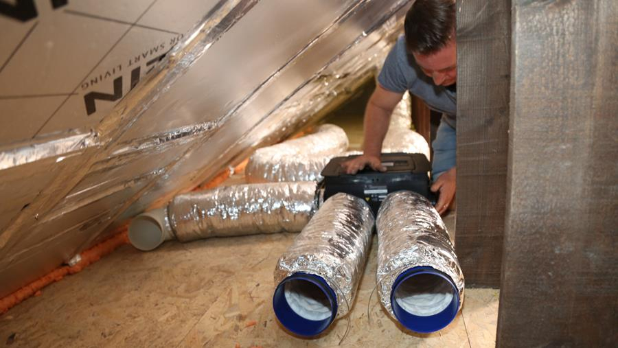 Zo installeer je zelf je C+ ventilatiesysteem
