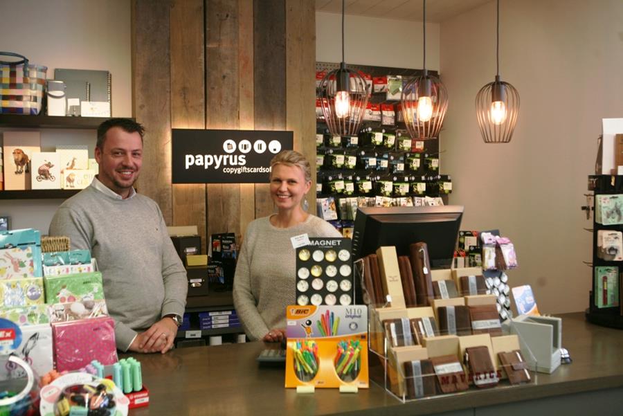 Papyrus werkt aan winkel met persoonlijk karakter