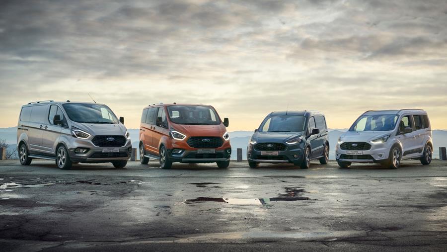 Ford Tourneo et Transit Connect Active avec capacités offroad